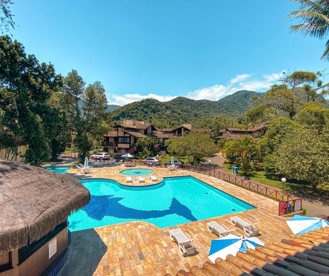 サンセバスチャンFlat 1 Dorm. Maresias Praia&Lazer& Ar&Piscina F3アパートメント エクステリア 写真